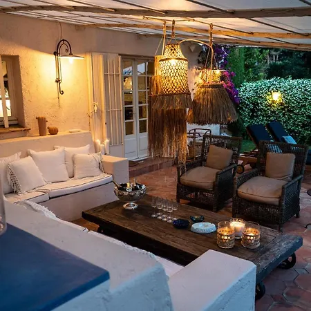 빌라 Les Muscadines Tropez, De Tahiti Pampelonne *